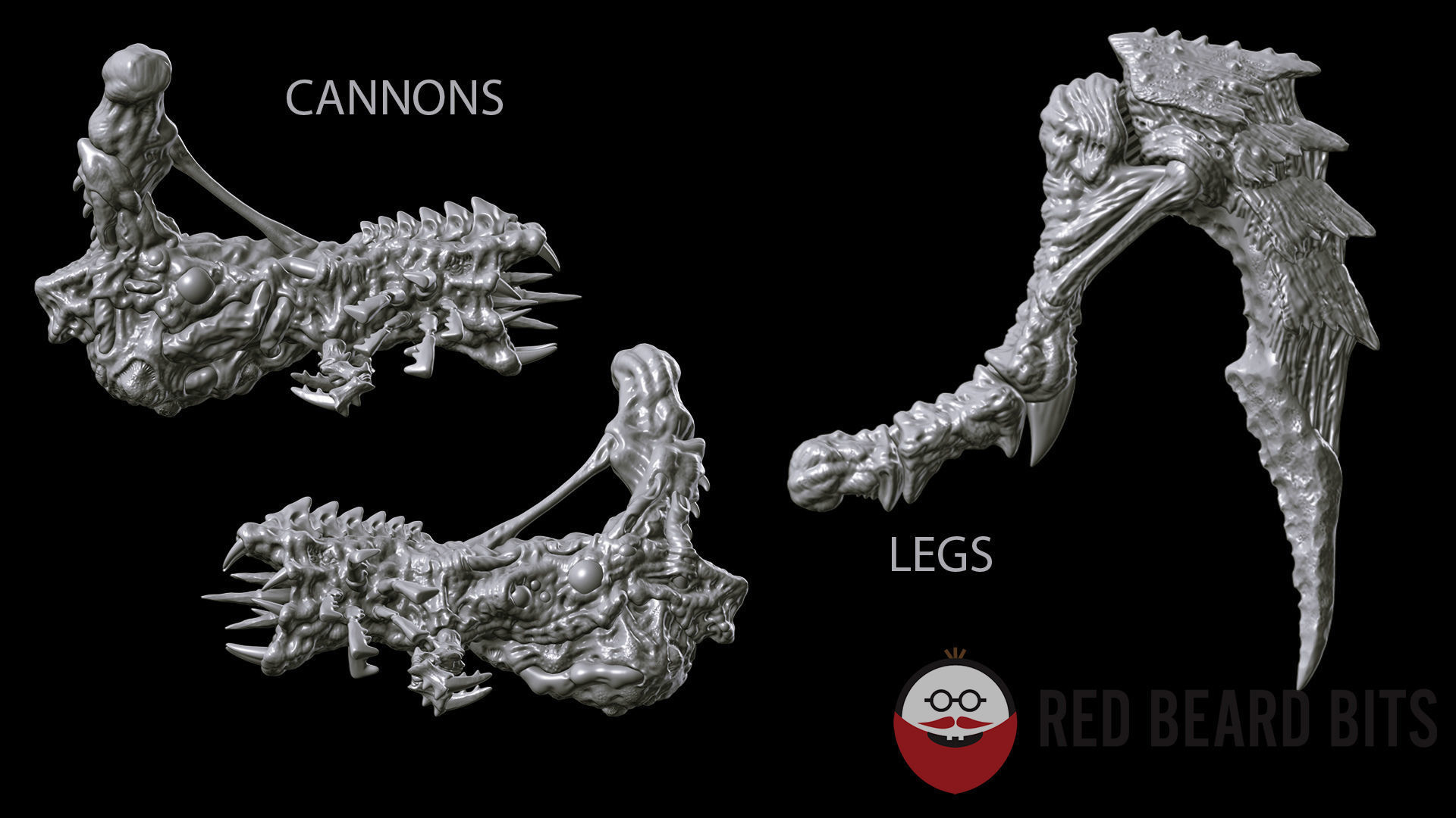 Xenoteras Titan 3D print model_5