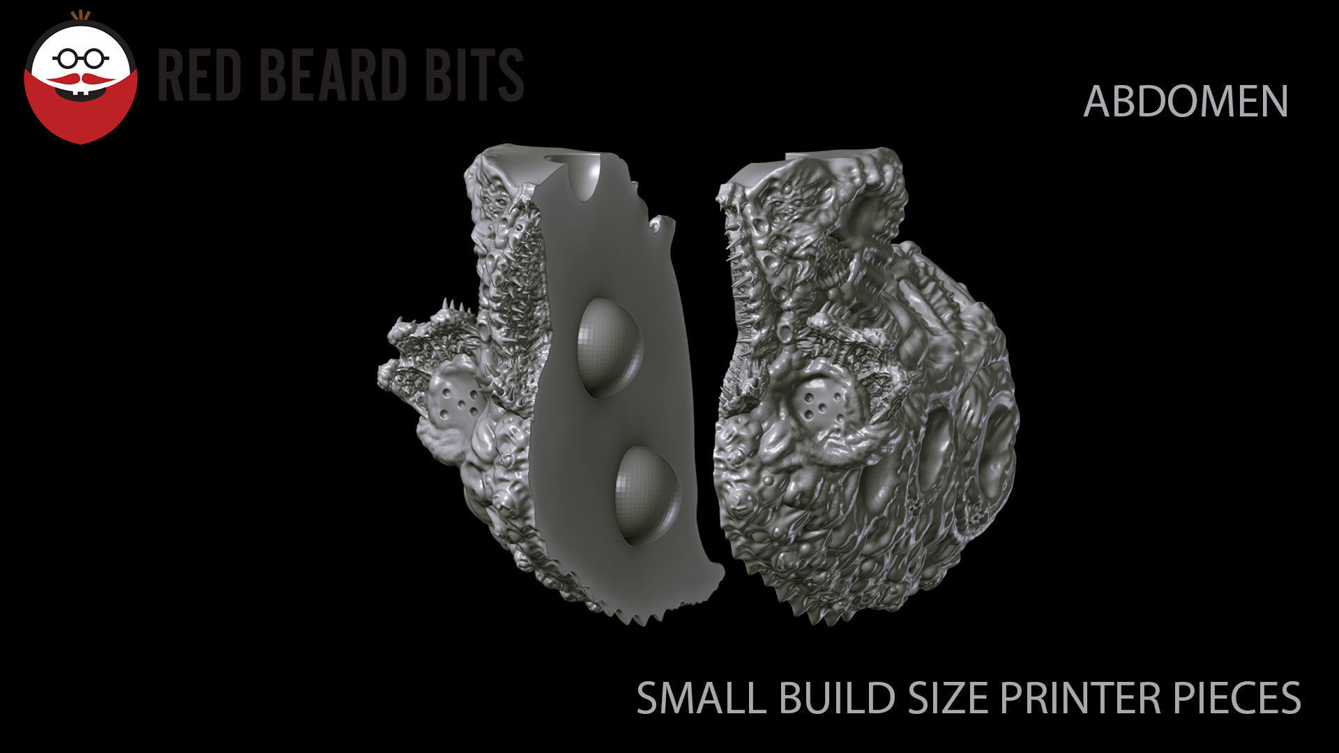 Xenoteras Titan 3D print model_7