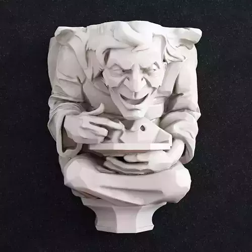 Gargoyle 1 ghoul statue