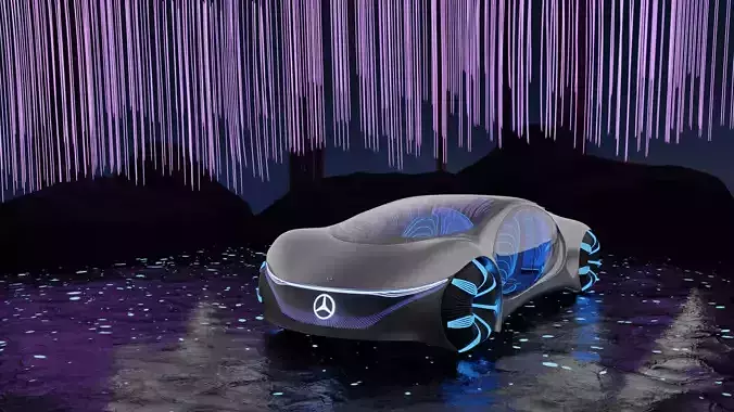 Mercedes-Benz Vision AVTR 2020 3D model