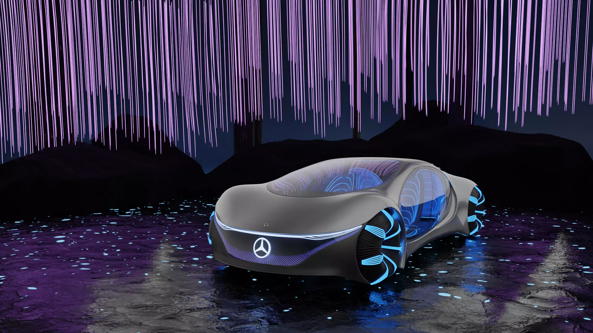Mercedes-Benz Vision AVTR 2020 3D model_0