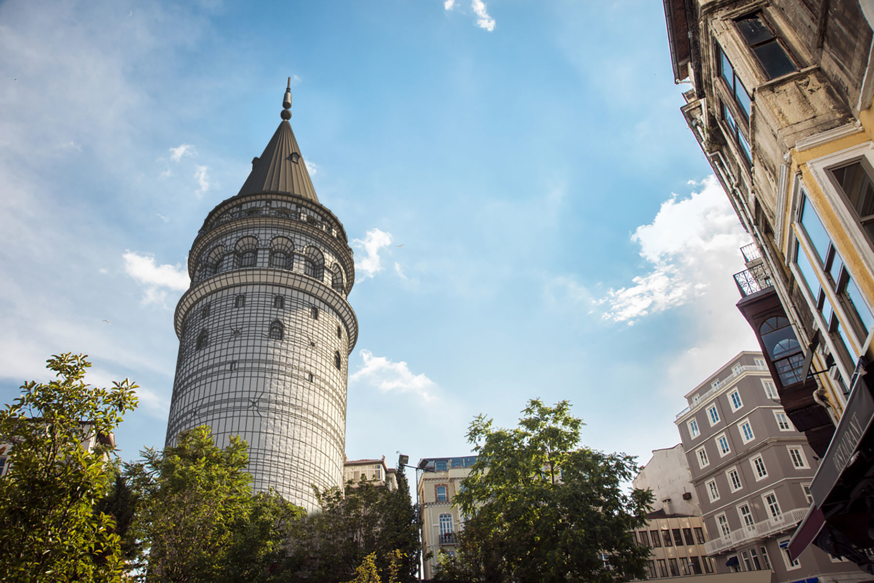 Galata Tower 3D model_3
