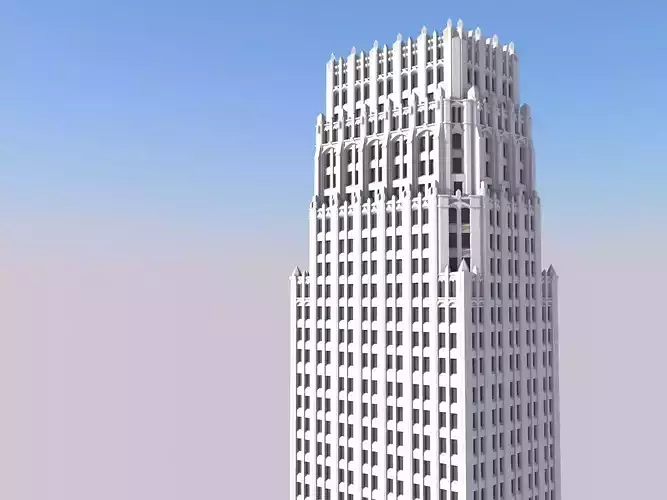 Oak Tower 3D print model