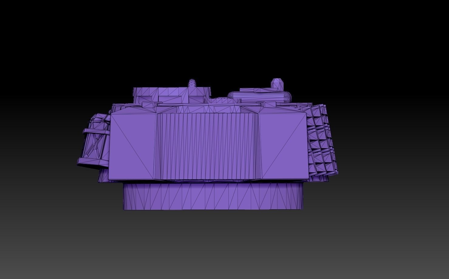 Double Barrelled Tiger Tank Turrets 3D print model_8