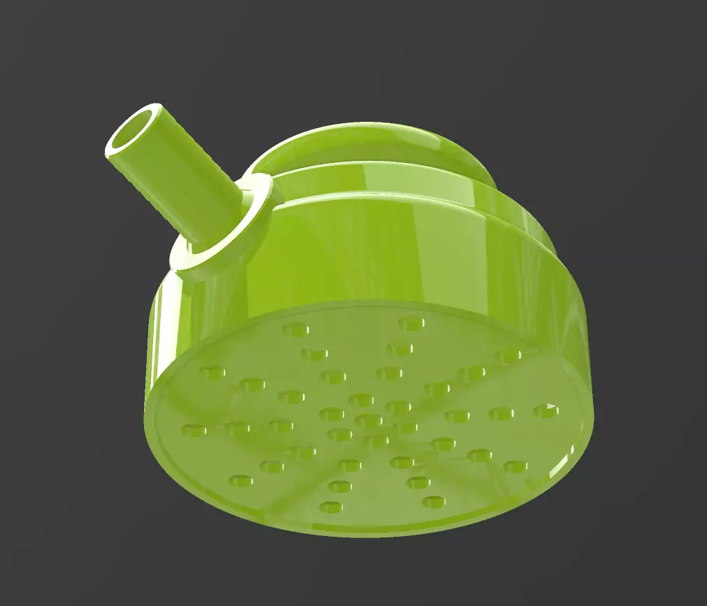 Vaccum head for sanding wood clean 3D print model_0