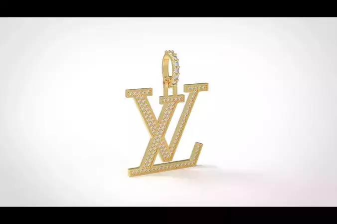 Model 217 Louis Vuitton Necklace Diamond