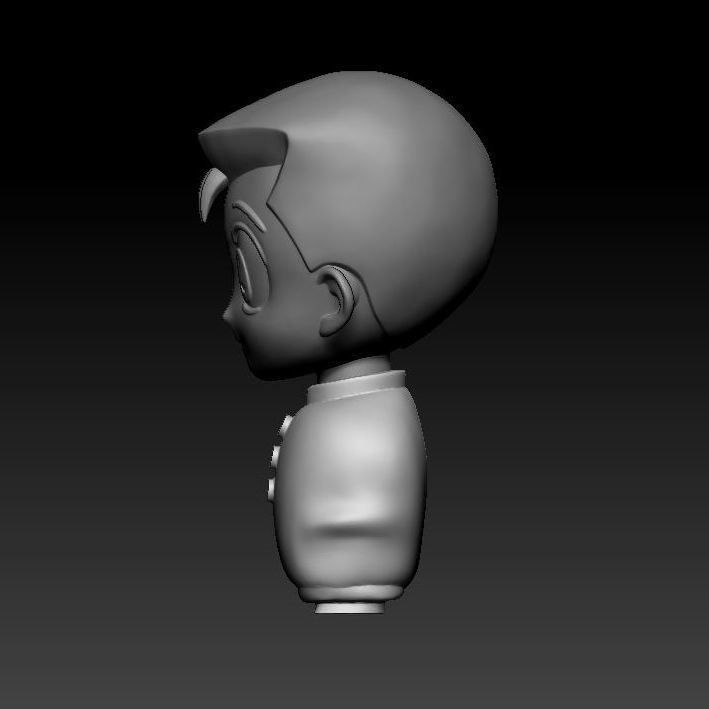 Yusuke Urameshi Chibi 3D print model_2