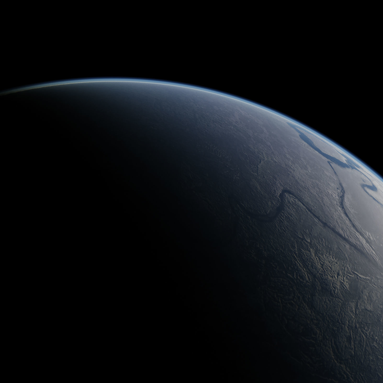 Planet Mauvet Bel  12K 3D model_7