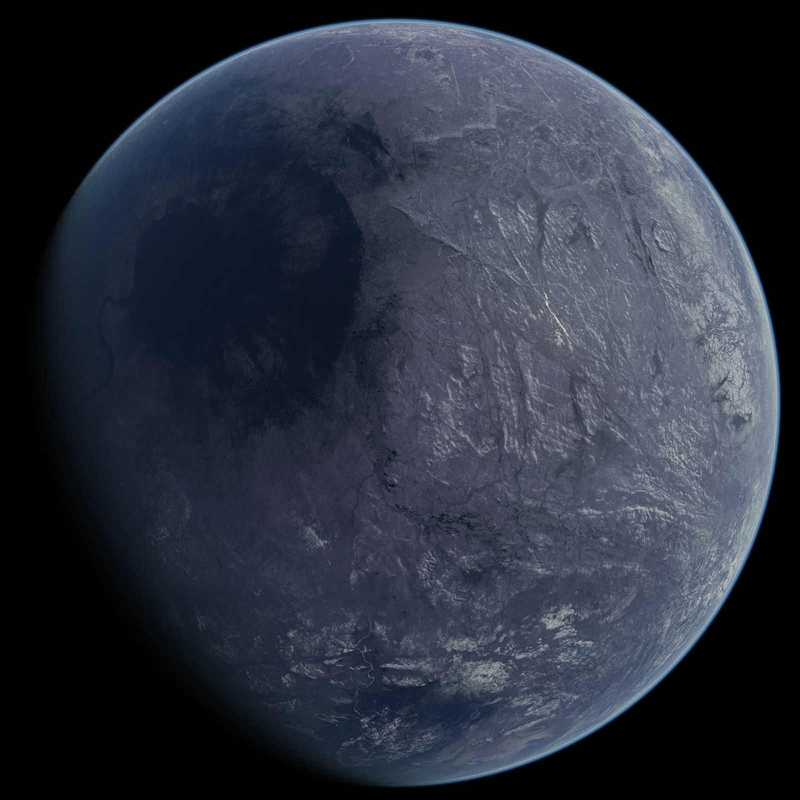 Planet Mauvet Bel  12K 3D model_4
