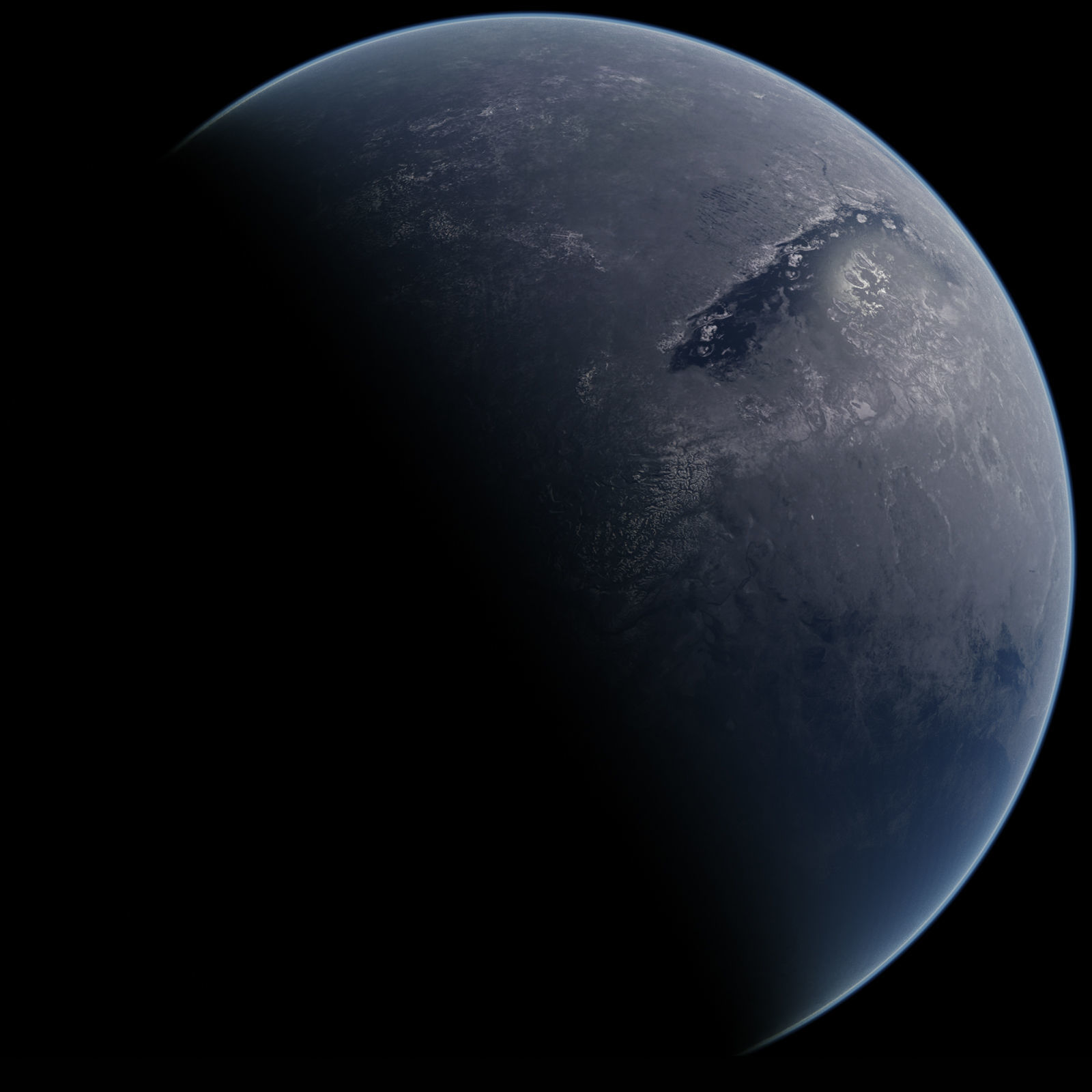 Planet Mauvet Bel  12K 3D model_2