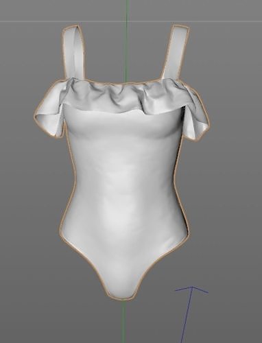 swim suit Free 3D model