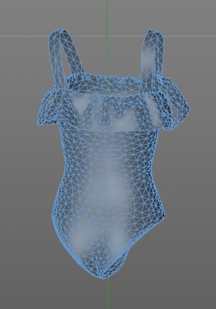 swim suit Free 3D model_5