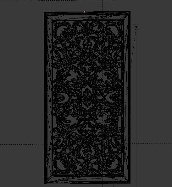 Classic decor ornament v-3D model 47 3D model_5