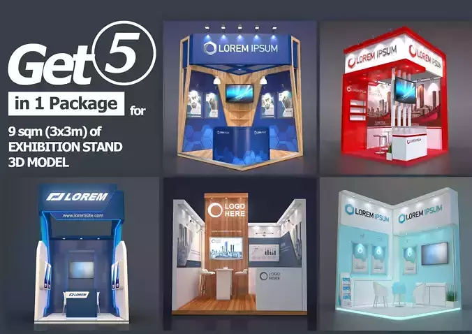 EXHIBITION STAND PACKAGE 04