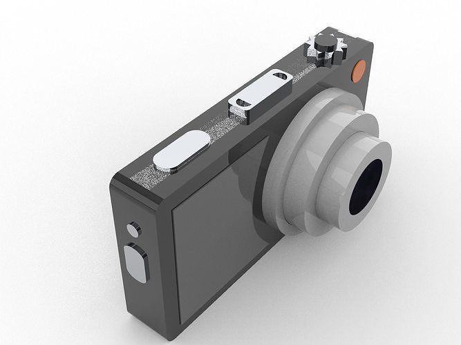 Camera digital free 3D model | CGTrader