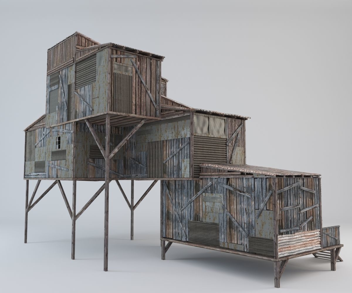 Apocalypse House 3D model_3