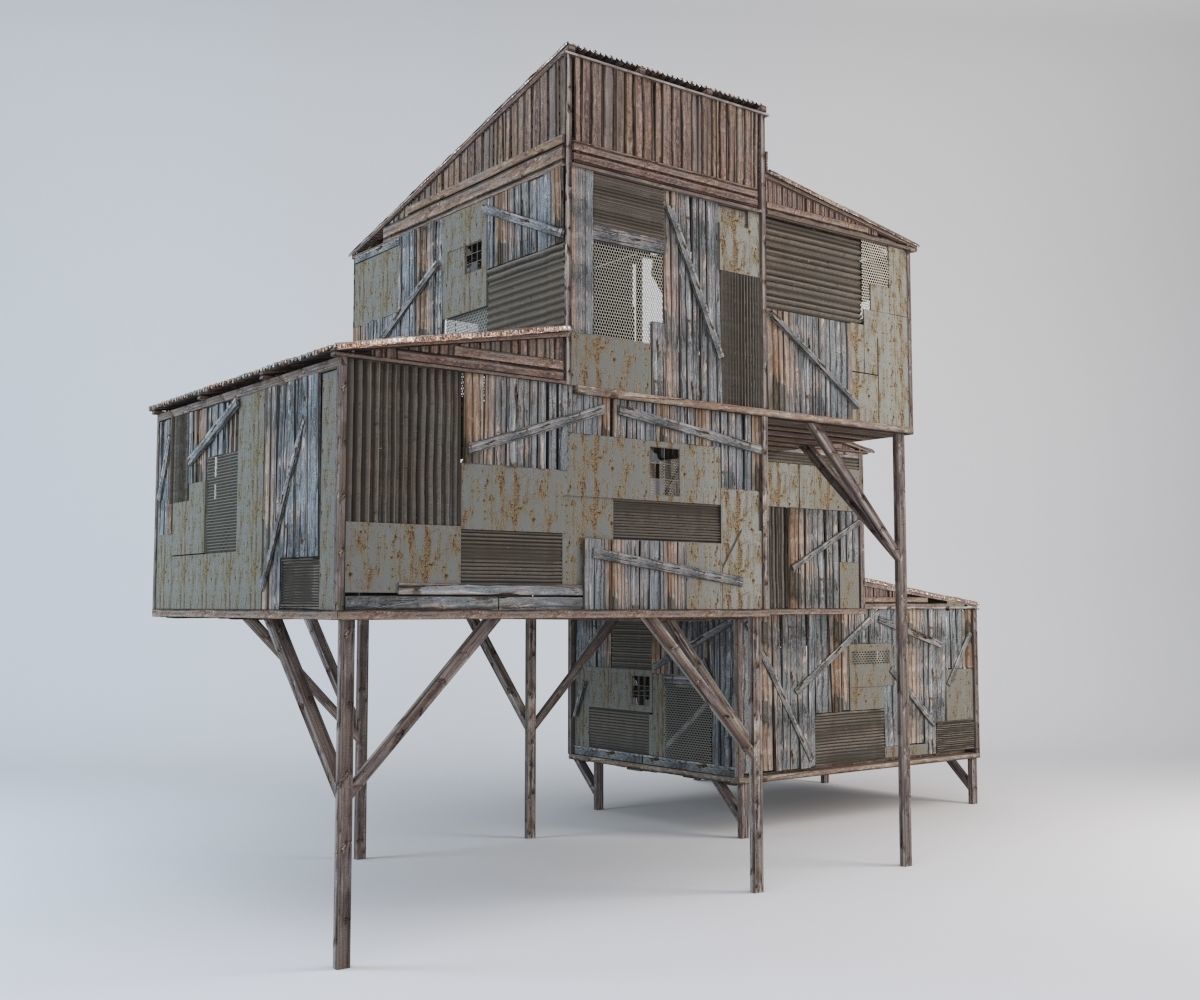 Apocalypse House 3D model_4