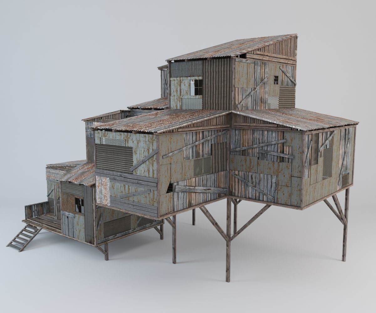 Apocalypse House 3D model_5