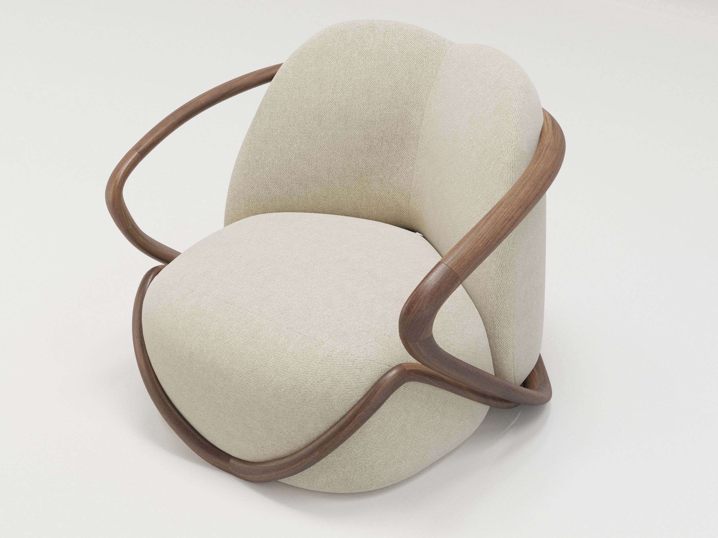 Giorgetti Hug  3D model_1