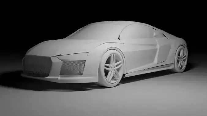 Audi R8 V10 in Blender