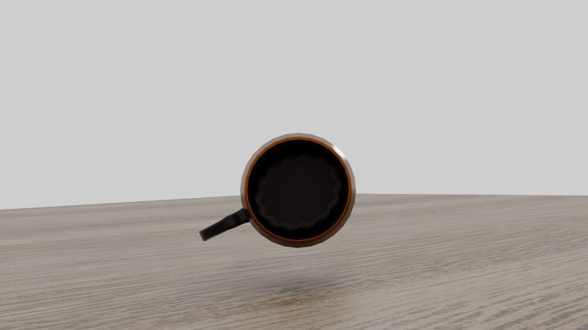 Victorian Style Tankard Low-poly 3D model_2