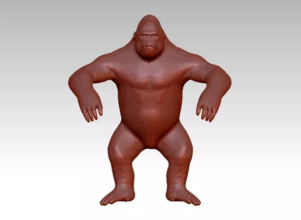 great monkey 3D print model