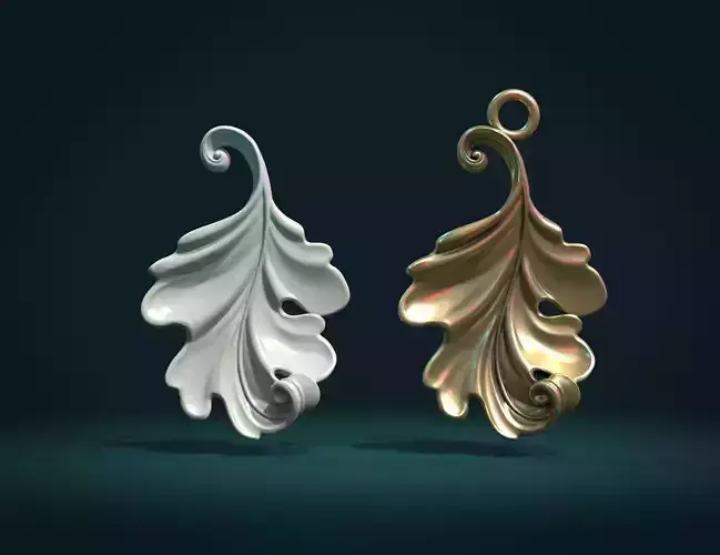 Leaf I 3D print model