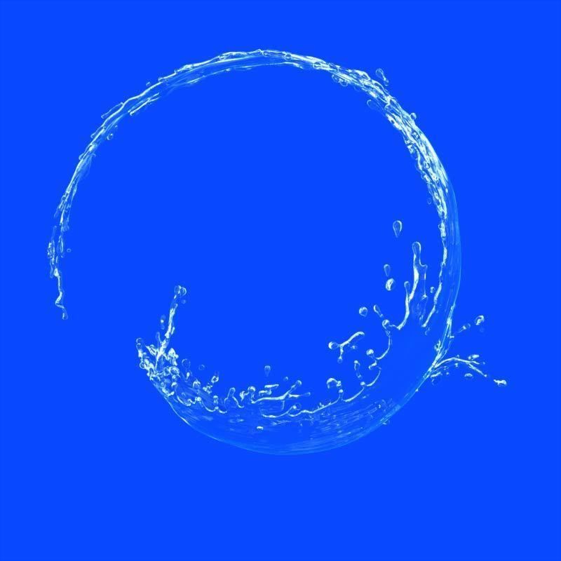 Water splash 3d model 3D model 3D model_5