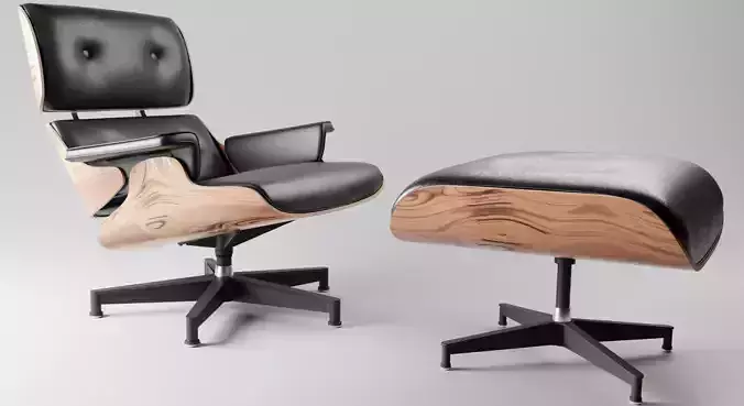 Eames Lounge Chair 3D model
