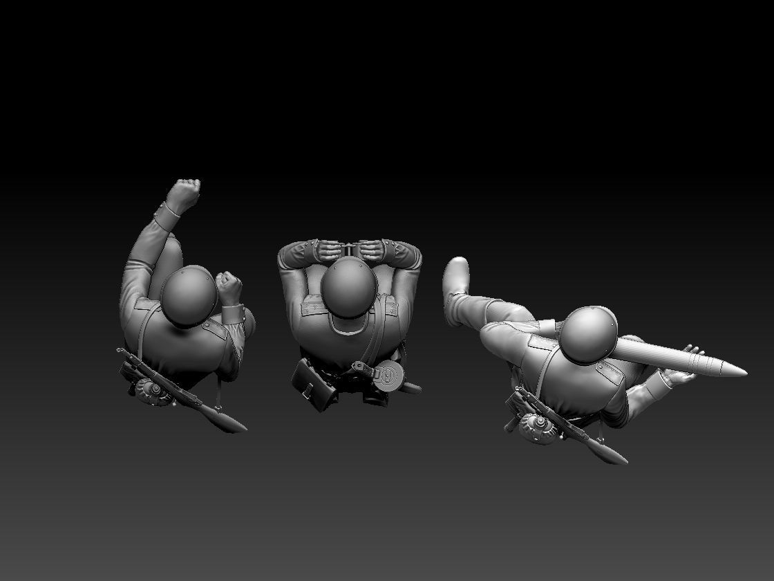 ussr soldiers 3D print model_7