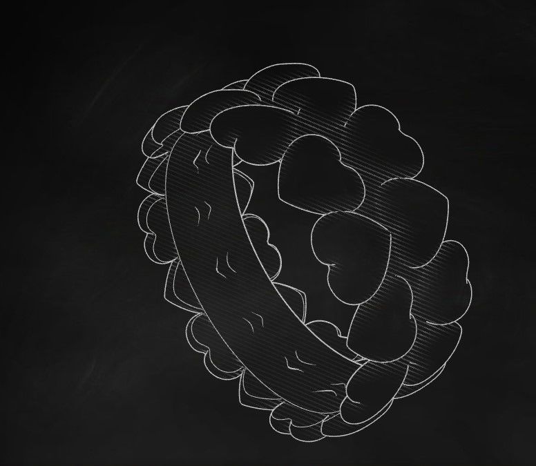 Model 220 Love Ring  EU Size 3D print model_9