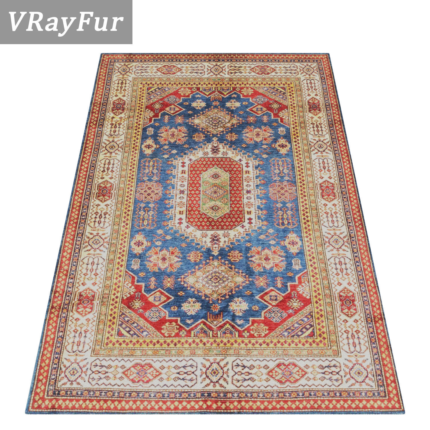 Rug Set 1988 3D model_2