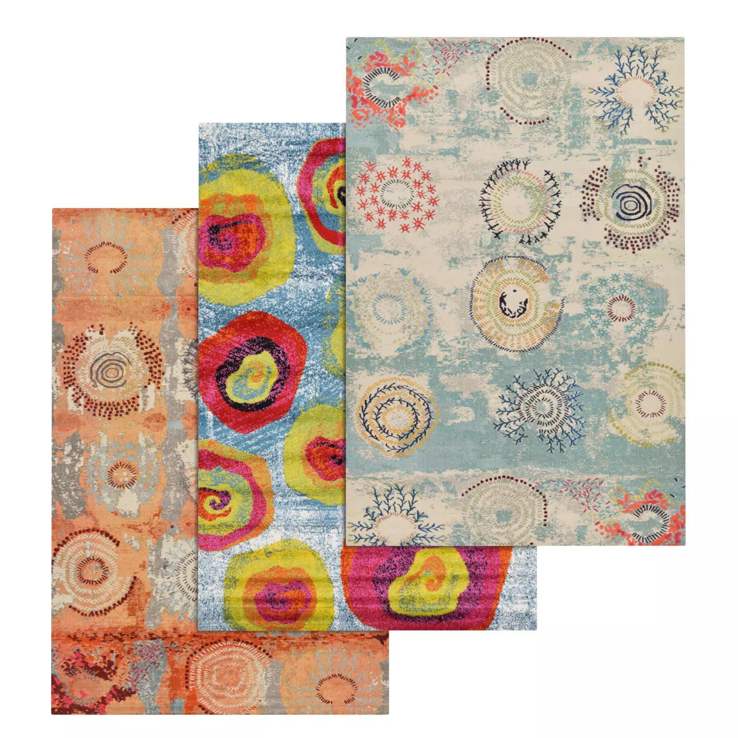 Rug Set 1990 3D model_0