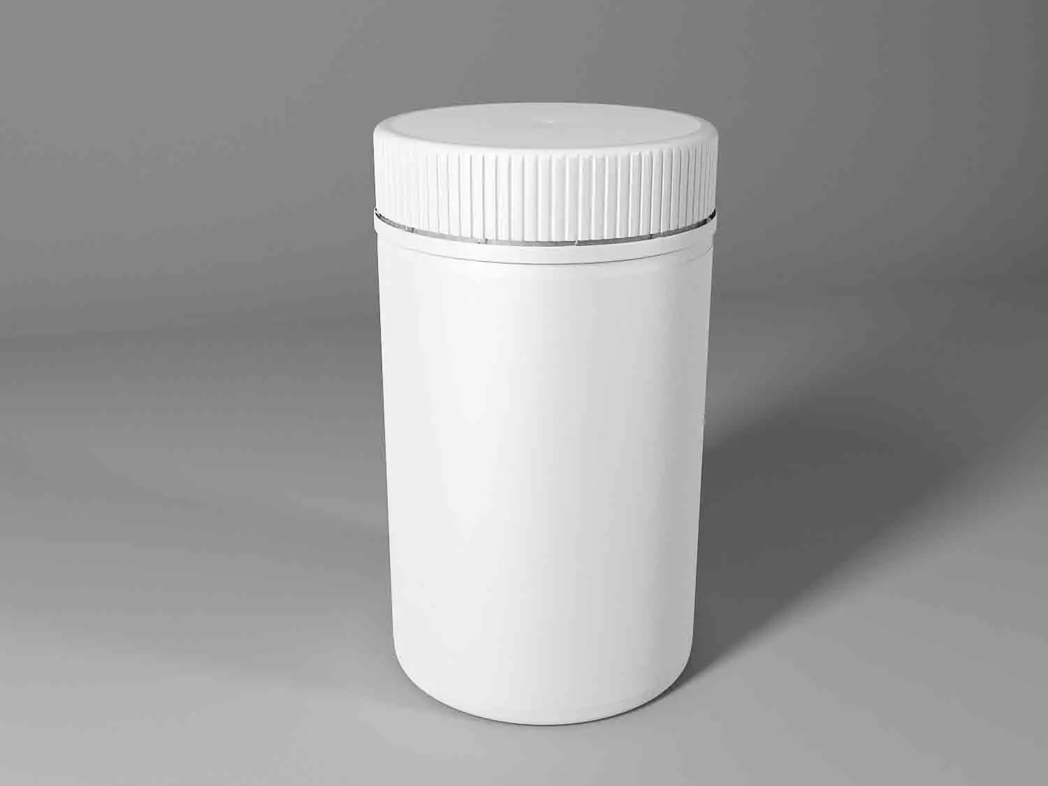 Plastic cap bottle container 3D model_0