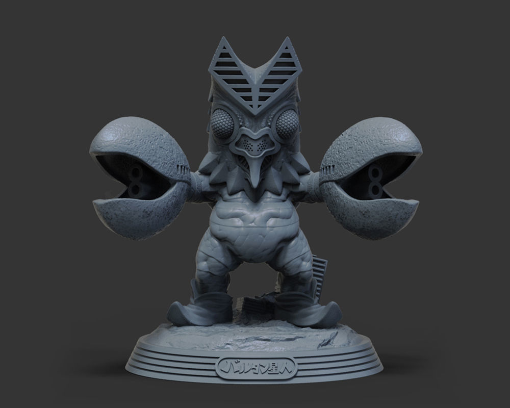 Baltan SD 3D print model_1