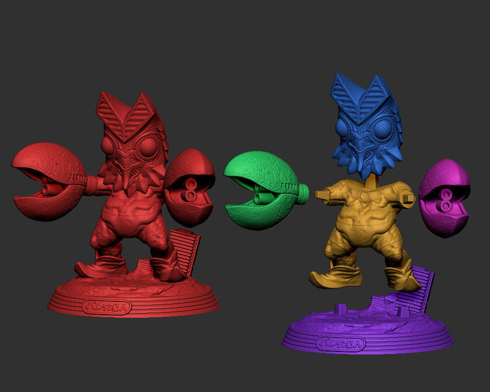 Baltan SD 3D print model_3