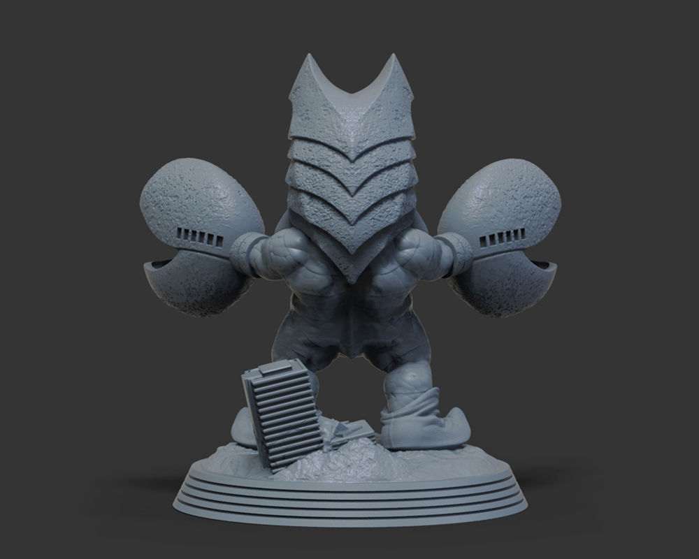 Baltan SD 3D print model_2