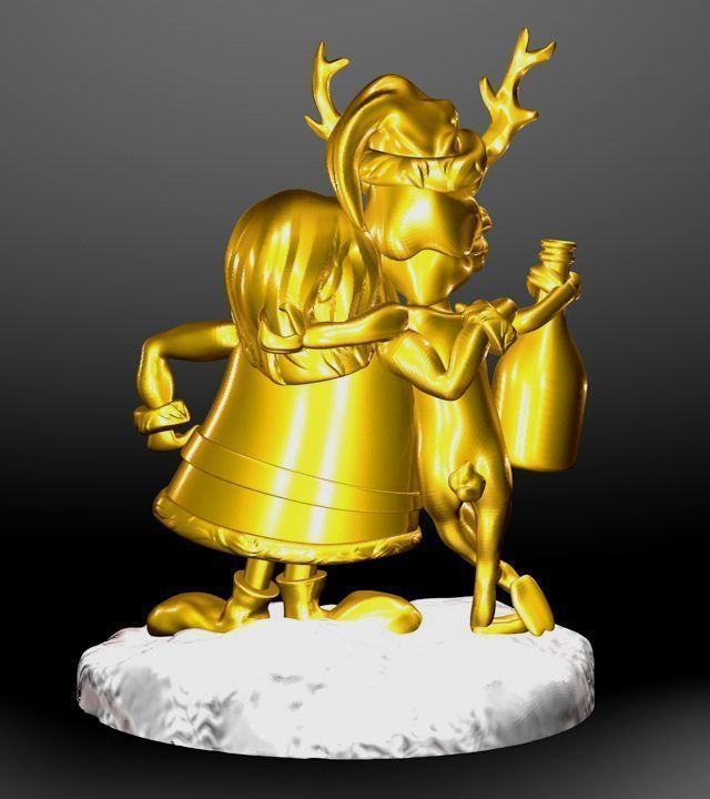 Merry Christmas 3D model 3D print model_4