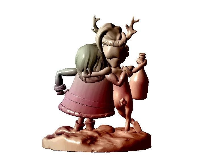 Merry Christmas 3D model 3D print model_9