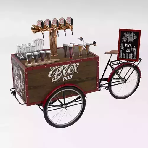 Beer bike cafe