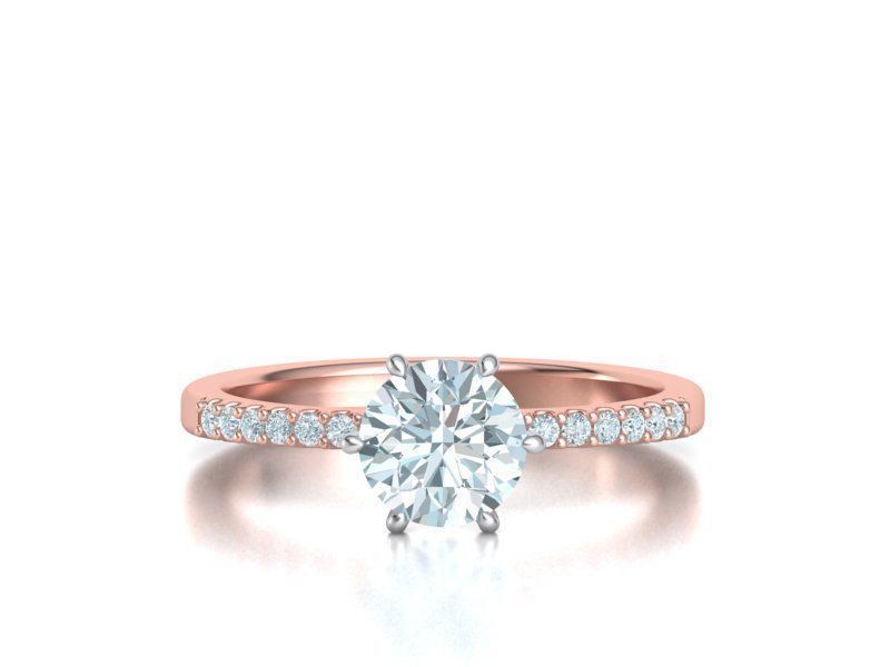 Solitaire rings Collection with discount _27
