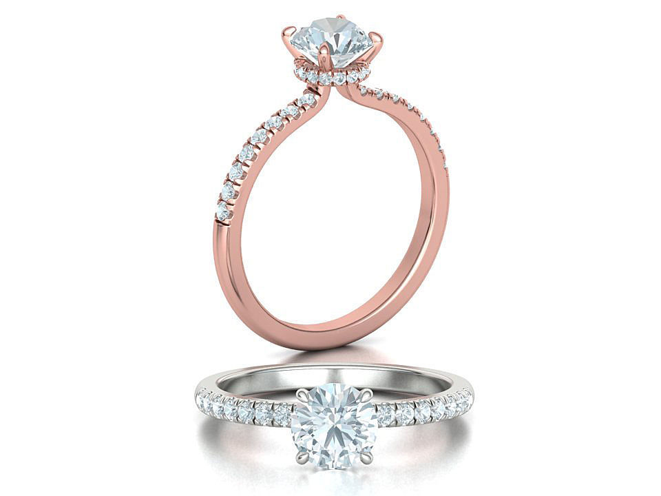 Solitaire rings Collection with discount _47