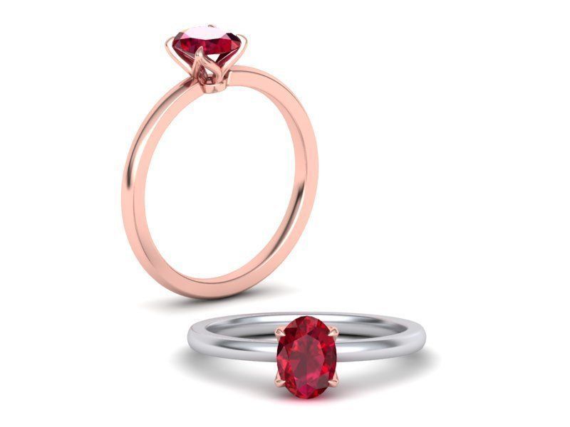 Solitaire rings Collection with discount _12