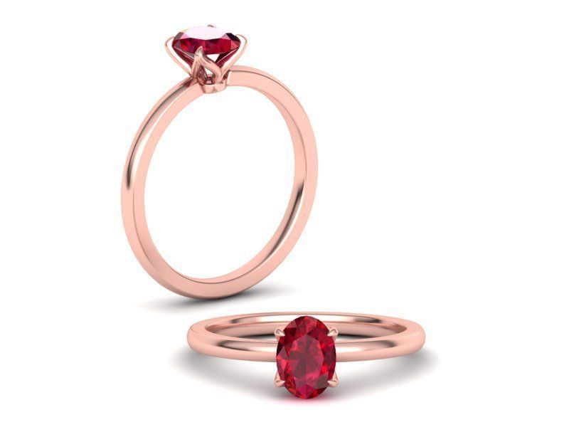 Solitaire rings Collection with discount _15