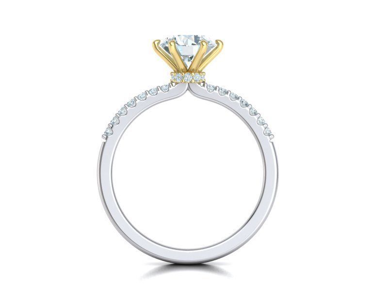 Solitaire rings Collection with discount _28