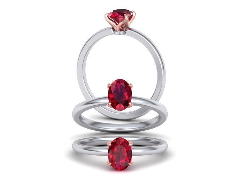 Solitaire rings Collection with discount _13