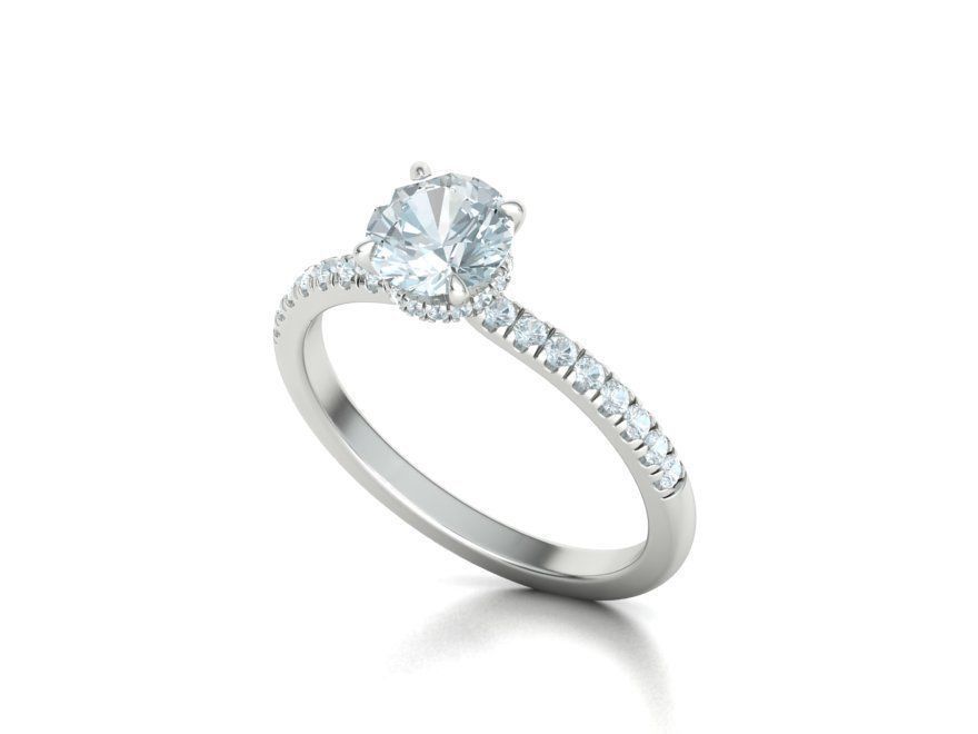 Solitaire rings Collection with discount _35