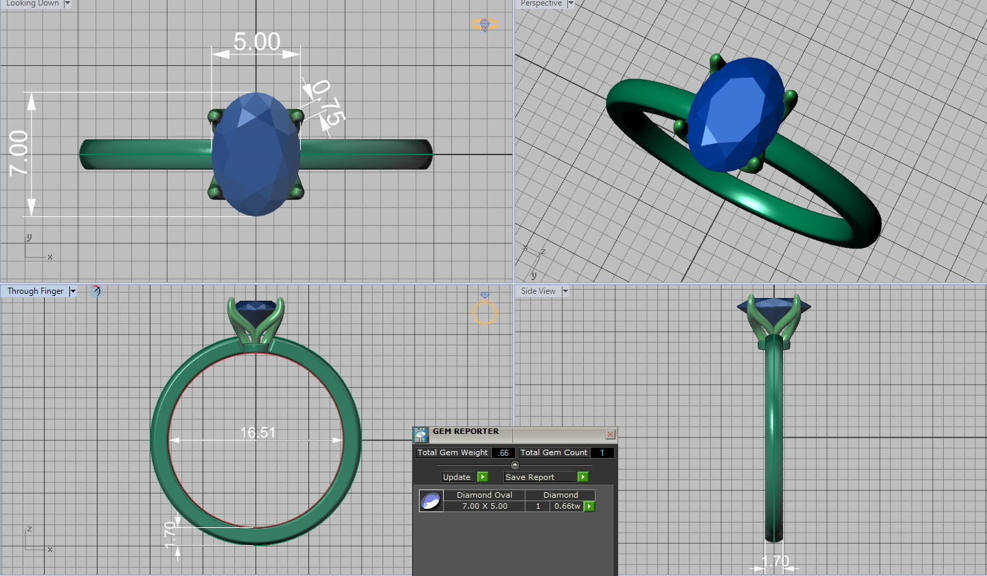 Solitaire rings Collection with discount _5