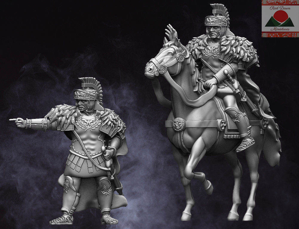 28mm EI Roman Commander