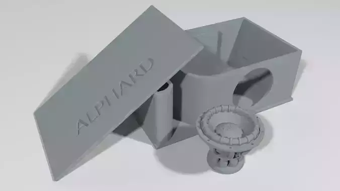 subwoofer box 3D print model
